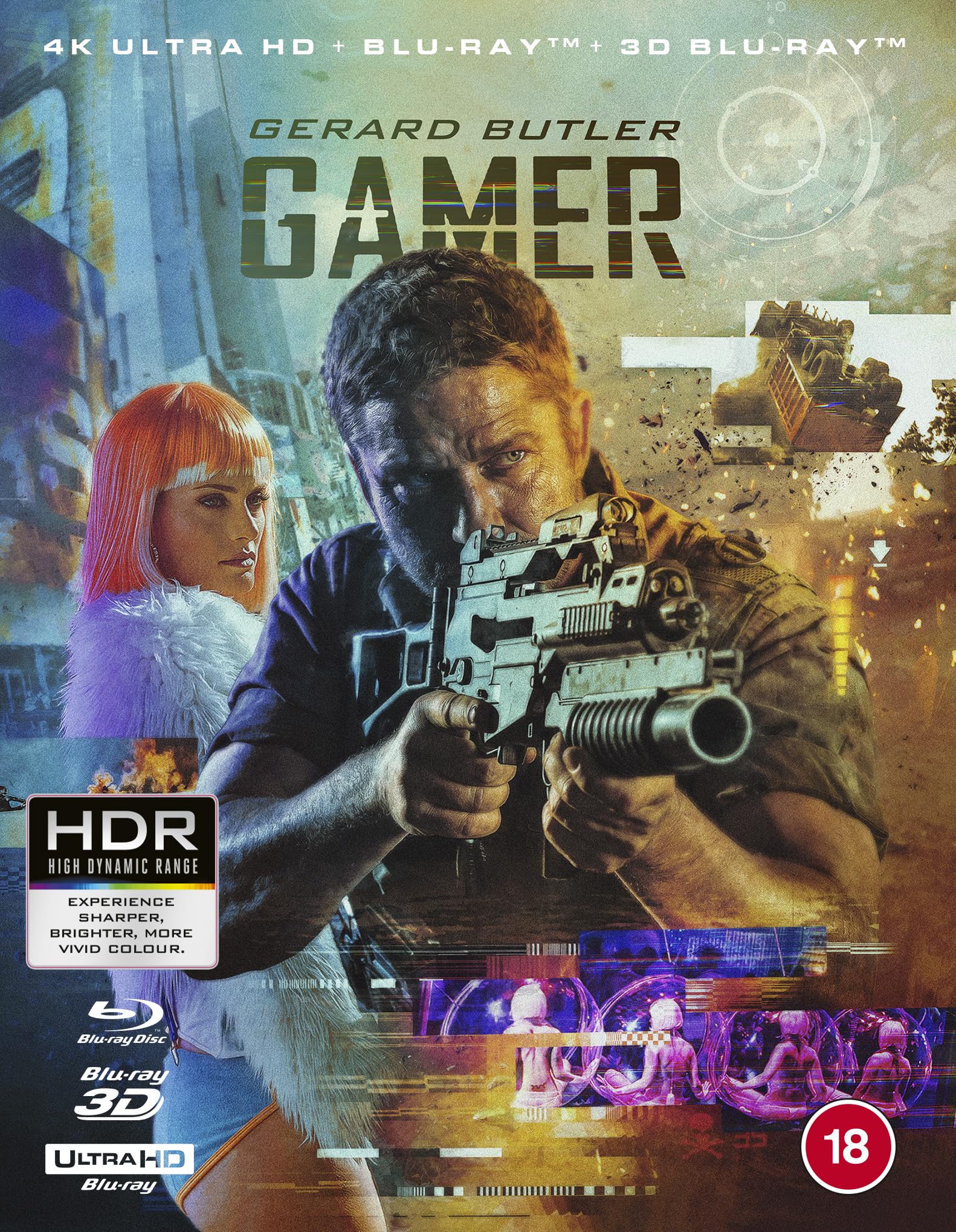 Gamer [4K UHD + 3D Blu-ray + Blu-ray]