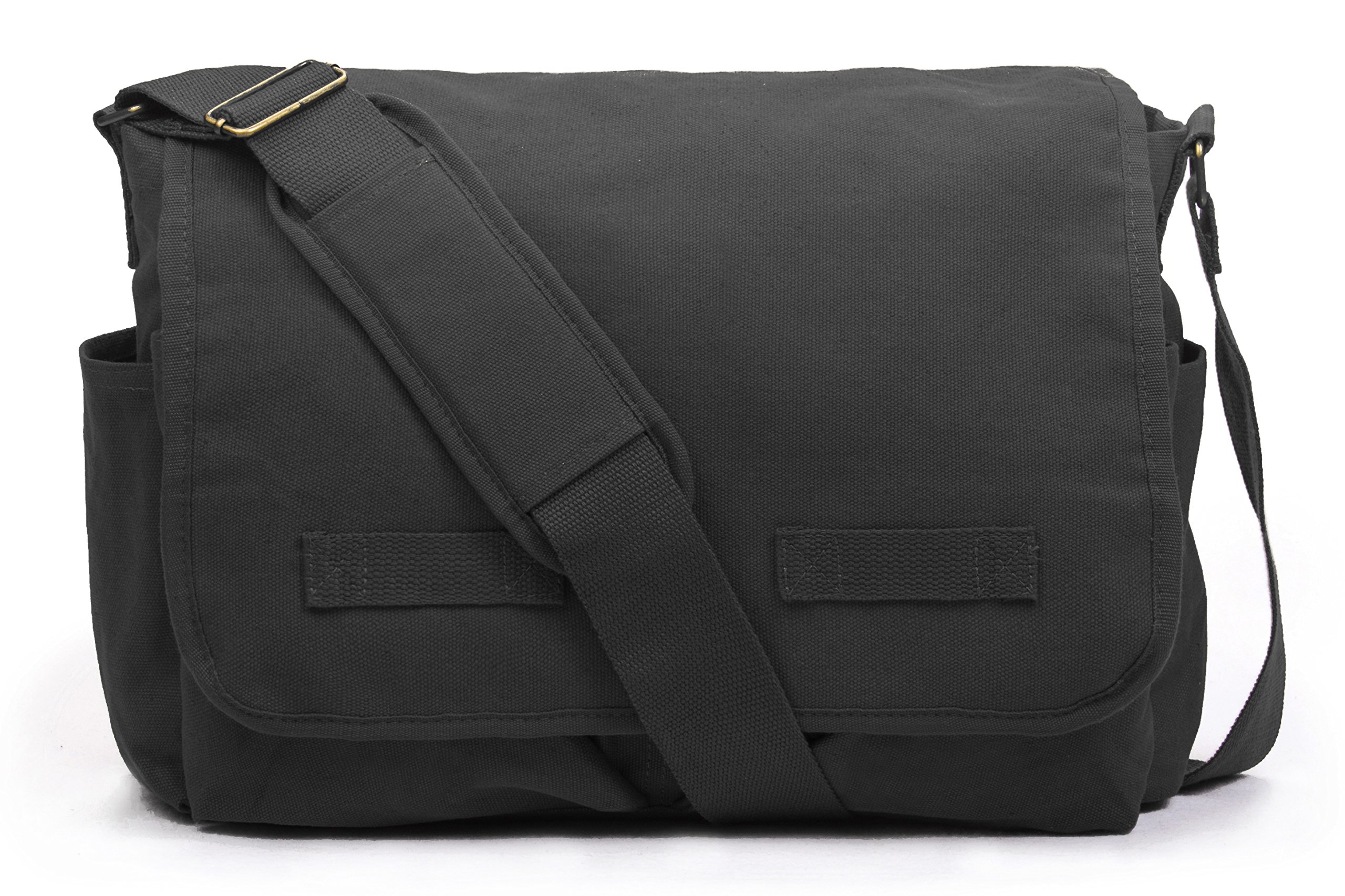 Sweetbriar Classic Vintage Messenger Bag - Original Heavyweight Cotton Canvas Sh