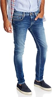 Pepe Jeans Men Skinny FIT MID-Rise Jeans - Finsbury