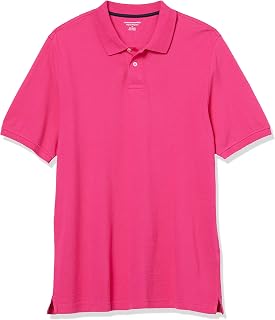 Amazon Essentials Men's Classic Fit Short Sleeve Pique Polo (Available in Plus Size)