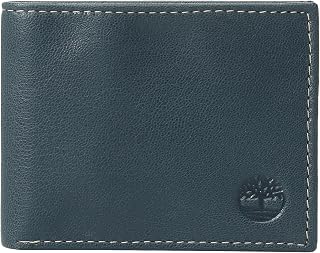 Timberland Mens Blix Slimfold Leather Wallet Billfold