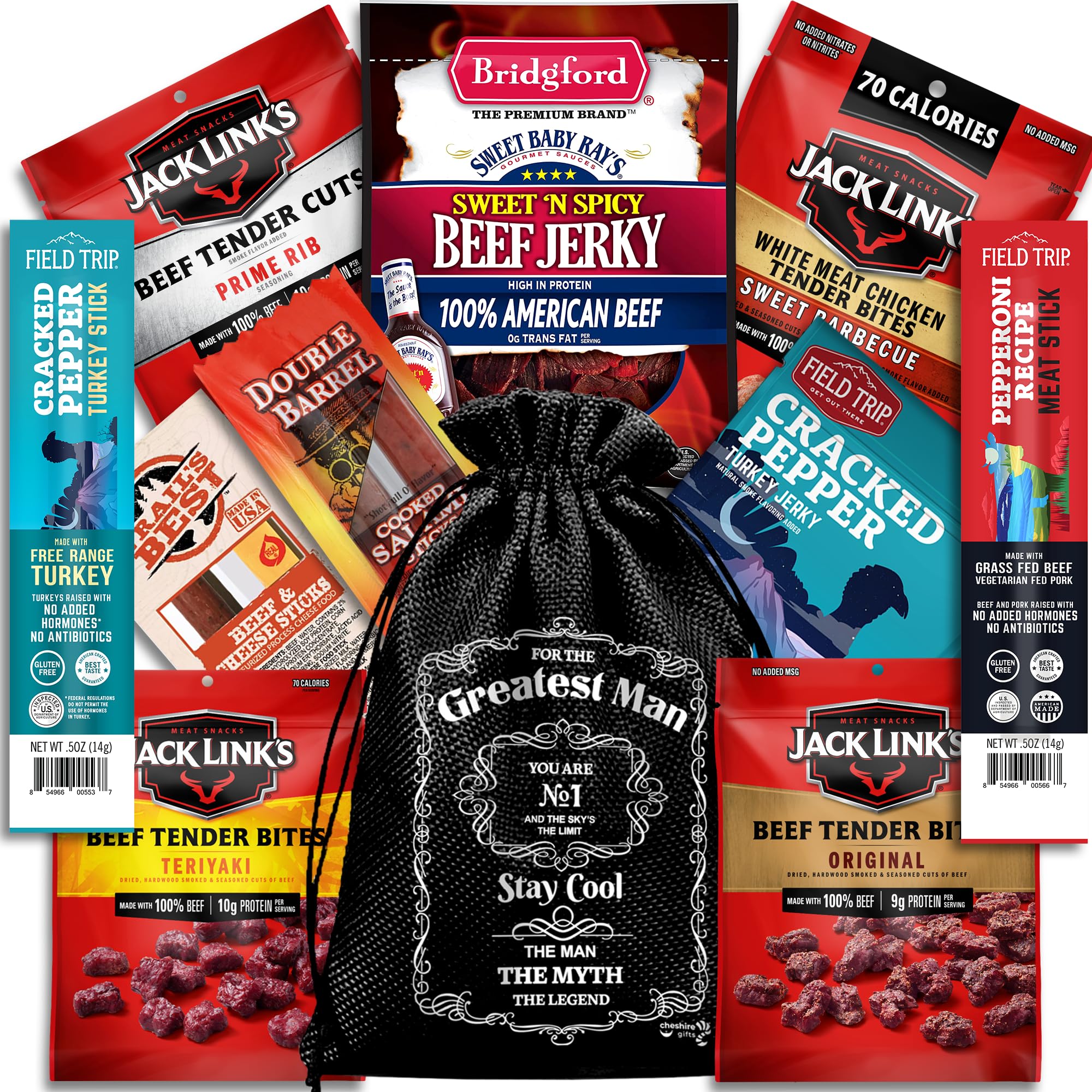 Jerky Gift Baskets For Men - Birthday Gifts For Men Who Have Everything | Annive