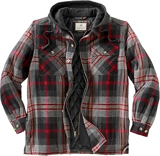 Legendary Whitetails Maplewood Men's Hooded Shirt Jacket