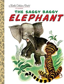 The Saggy Baggy Elephant (Little Golden Book)
