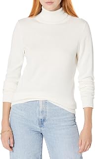 Amazon Essentials Women's Slim Fit Lightweight Classic Fit Long Sleeve Pullover with Crew Neck