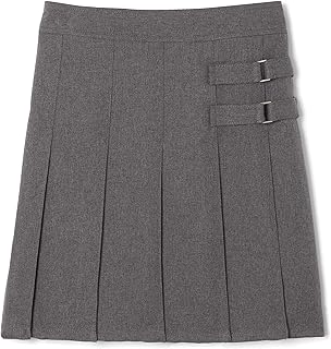 French Toast Girls Adjustable Waist Pleated-Front Two-tab Scooter