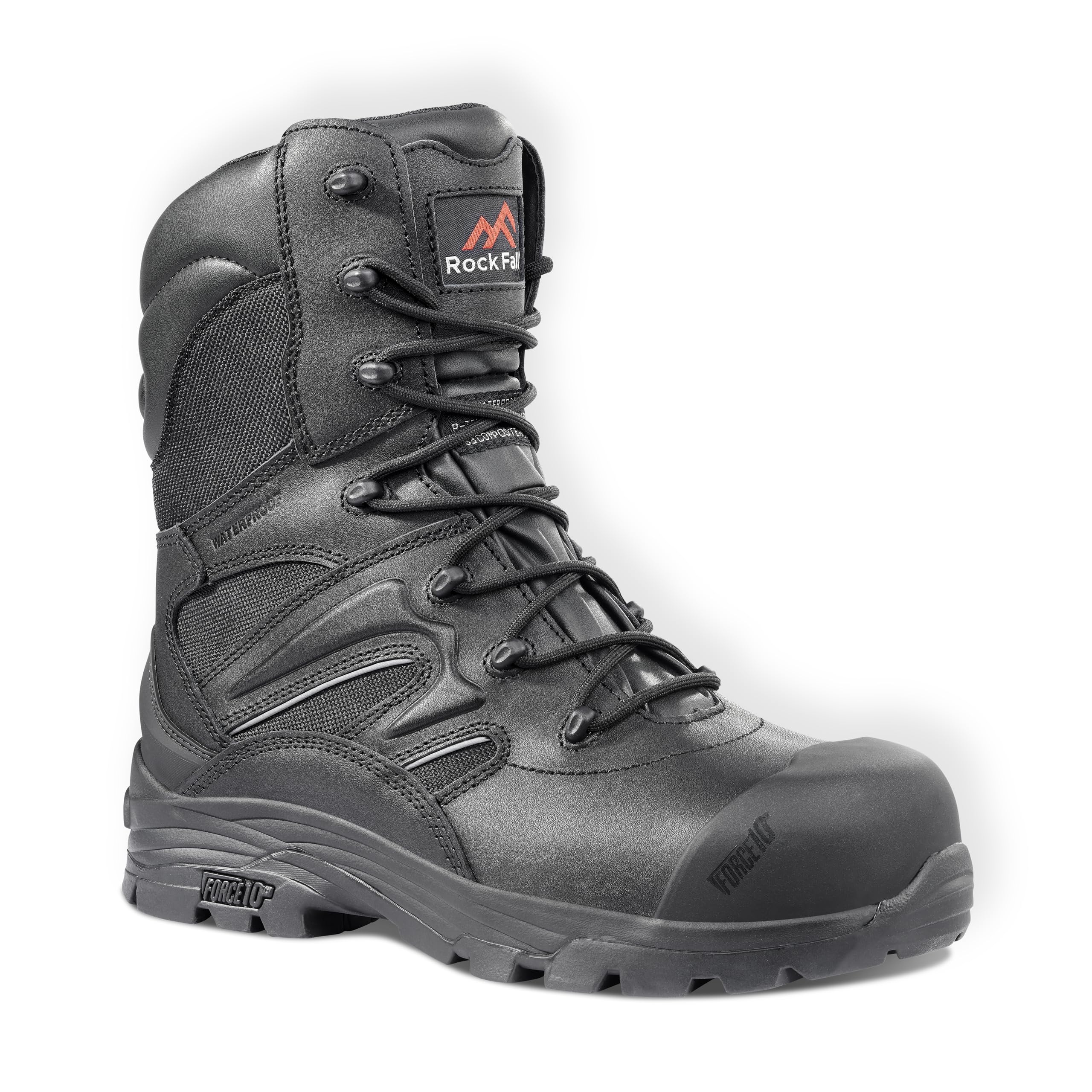 Rock Fall RF4500 Titanium High Top Waterproof Side Zip Safety Boots Size 7.5