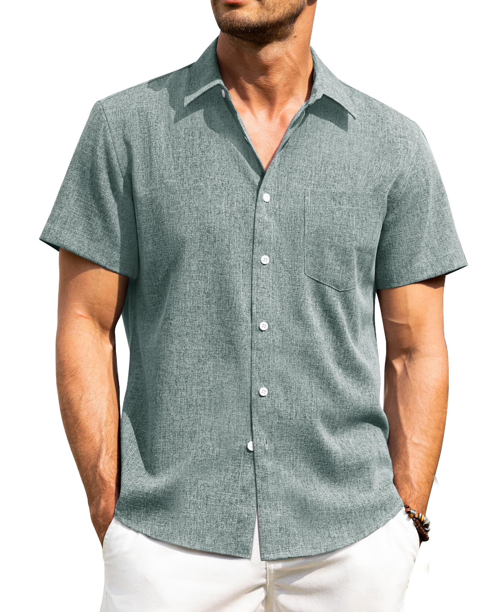 Alimens & Gentle Men's Cy-ag-203-zkmmdx Button Down Shirt (Pack of 1)