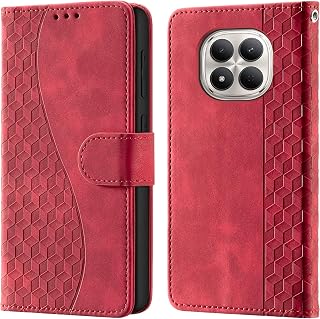 Case for Xiaomi Redmi Note 15 Pro 4G Wallet Type Red