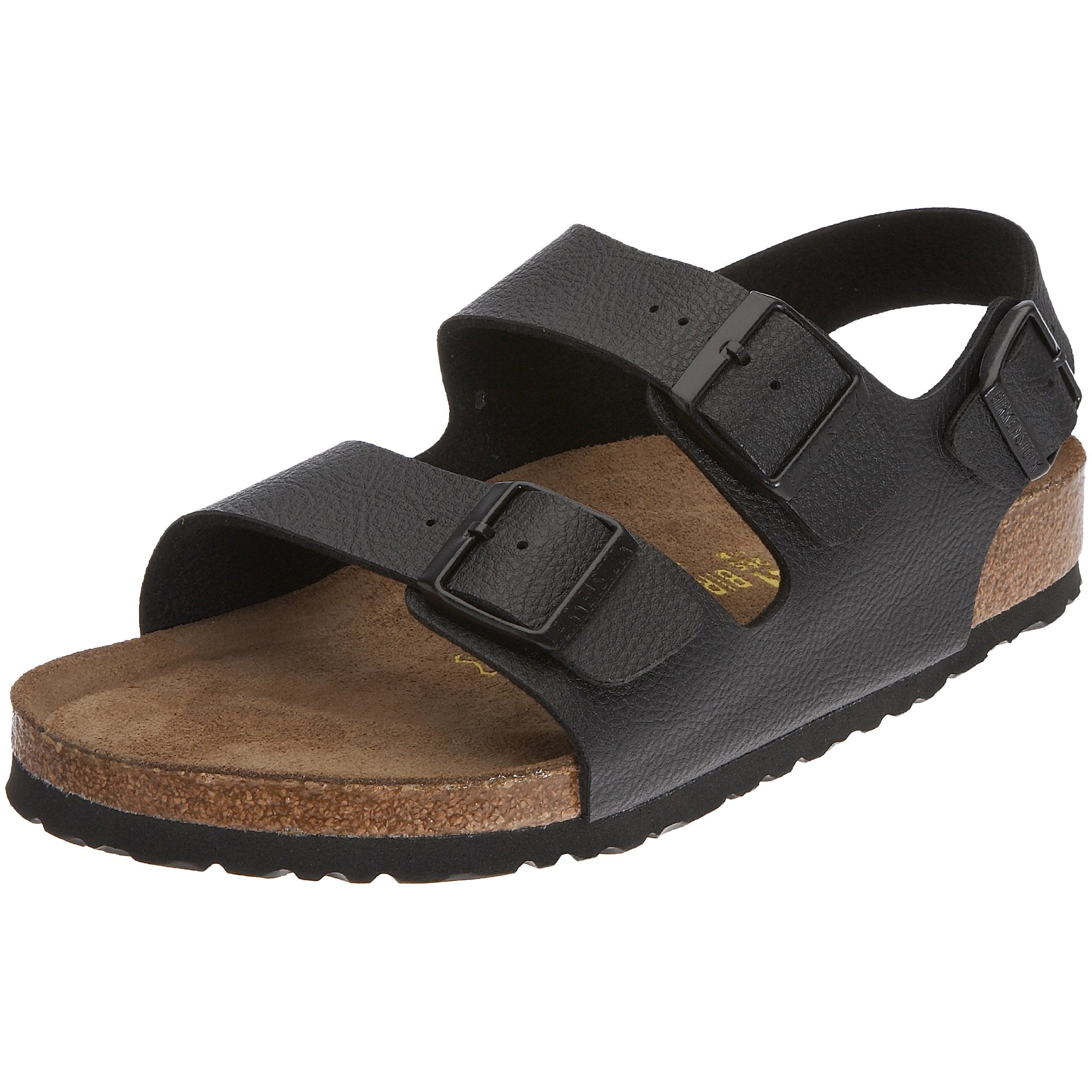 Birkenstock Classic Milano Birko-Flor Softfootbed - Sandali unisex - adulto, ner