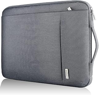 LANDICI 360°保護 パソコンケース 11.6 12.9インチ pcケース 衝撃吸収 防水，グレー
