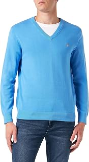Gant Men's V-Neck Classic Cotton Sweater (Pack of 1)