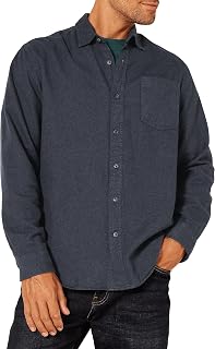 Amazon Essentials Men Long Sleeve Flannel Shirt