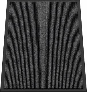 HOMEK Front Door Mat, 3'x4' Indoor Outdoor Door Mat, Commercial Door Mat Indoor Outdoor Entrance, Heavy Duty Welcome Mat, Rubber Backing Non Slip Doormat for Entryway, Large Industrial Floor Mat