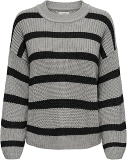 JDY JDY Justy L/S Striped Jersey Knt Noos Women's Knit Jumper (Pack of 1)
