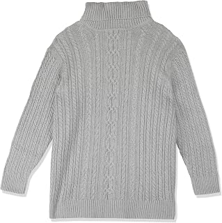 Amazon Essentials Women's Standard Fisherman Cable Turtleneck Sweater