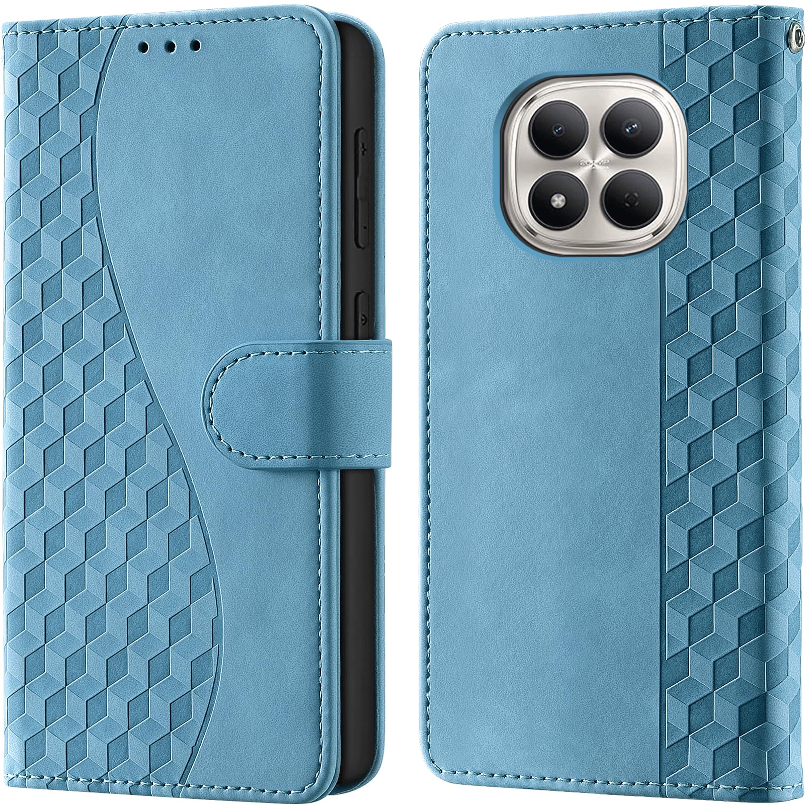 Cover for Xiaomi Redmi Note 15 Pro 4G wallet case Blue