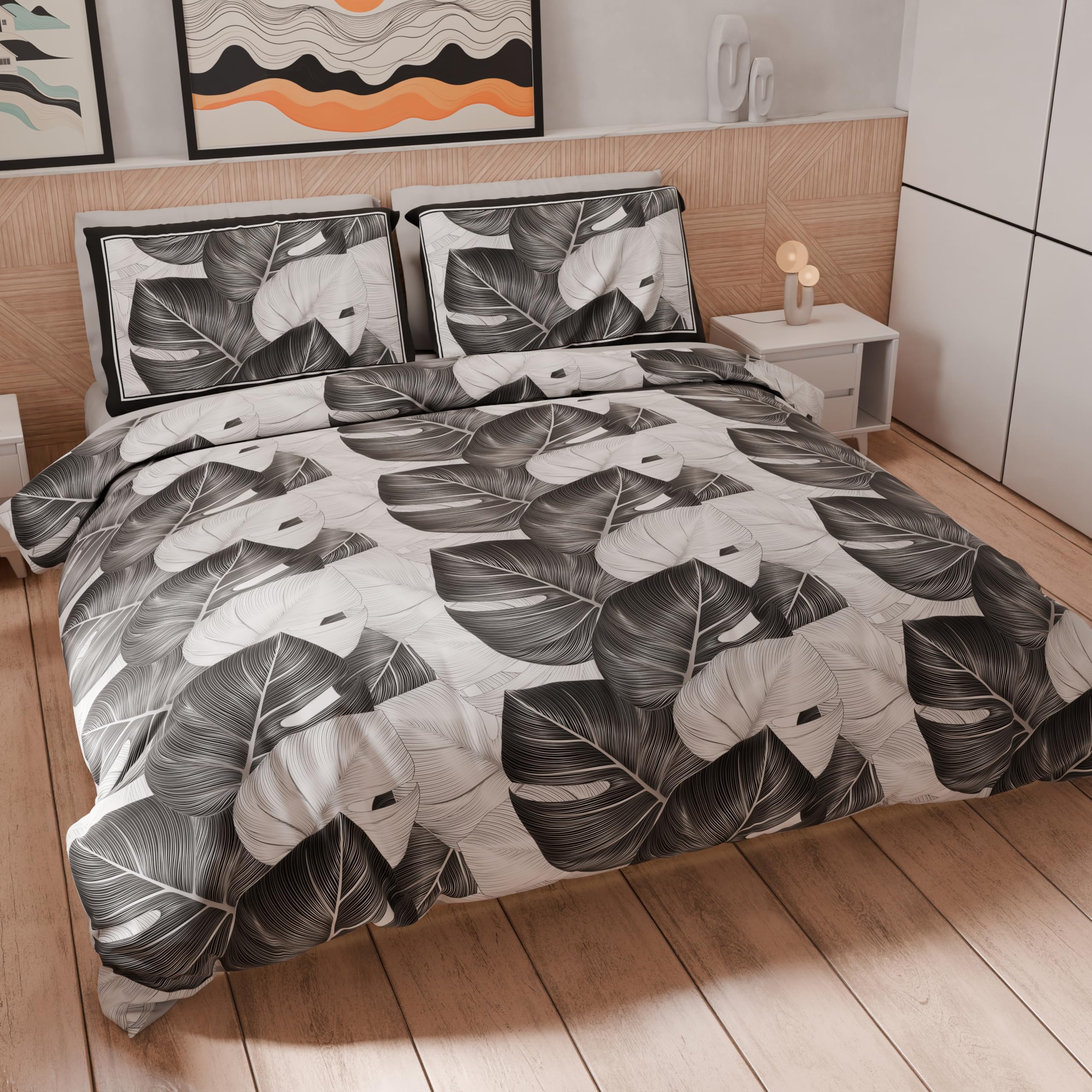 PETTI Artigiani Italiani - Double Bed Duvet Cover Set 200 x 200 cm (2 Pillowcase