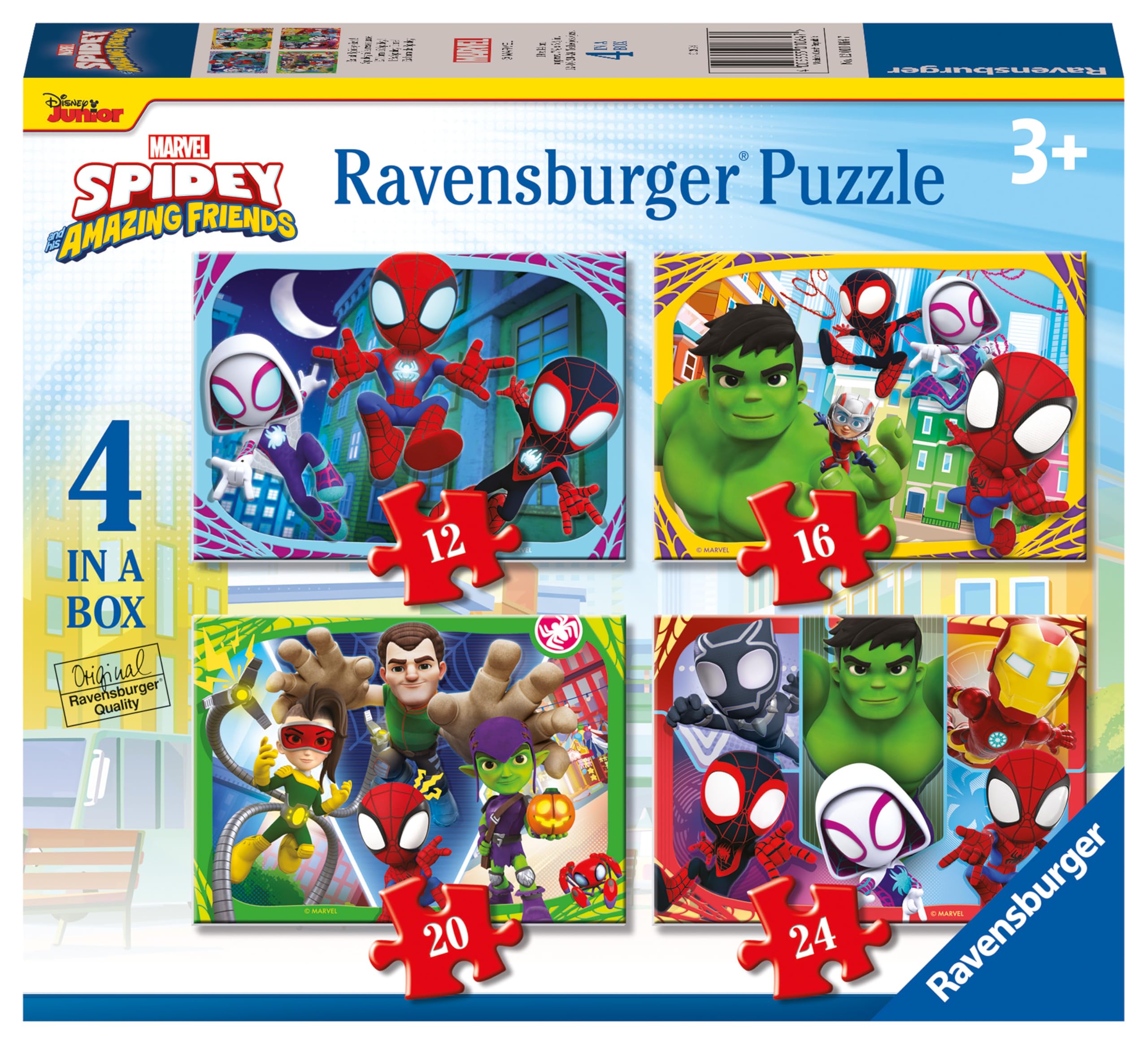 Ravensburger Children Puzzles It's Spidey Time! - Ages 3+