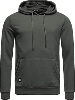 RED BRIDGE Men's Pullover Sweatshirt Longshirt Oversize Premium Basic Sweater