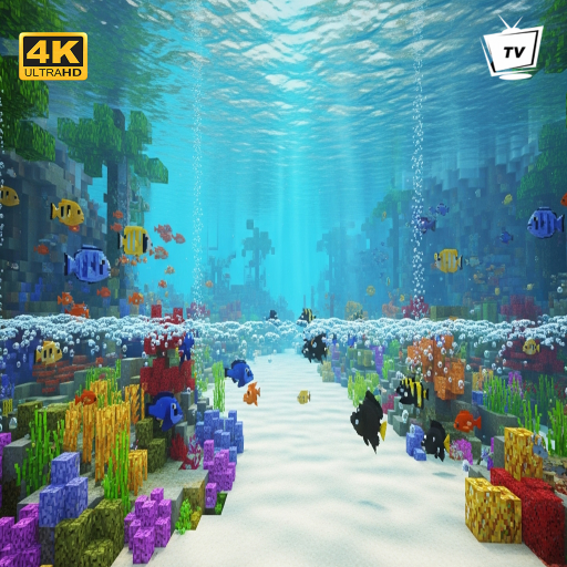 Craft Aquarium Beach Fish Serenity Screensaver & Peaceful Ambience and Relaxatio