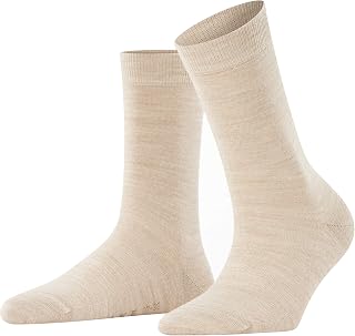 FALKE Women's Softmerino Socks Virgin Wool Cotton Breathable Anti-Odour