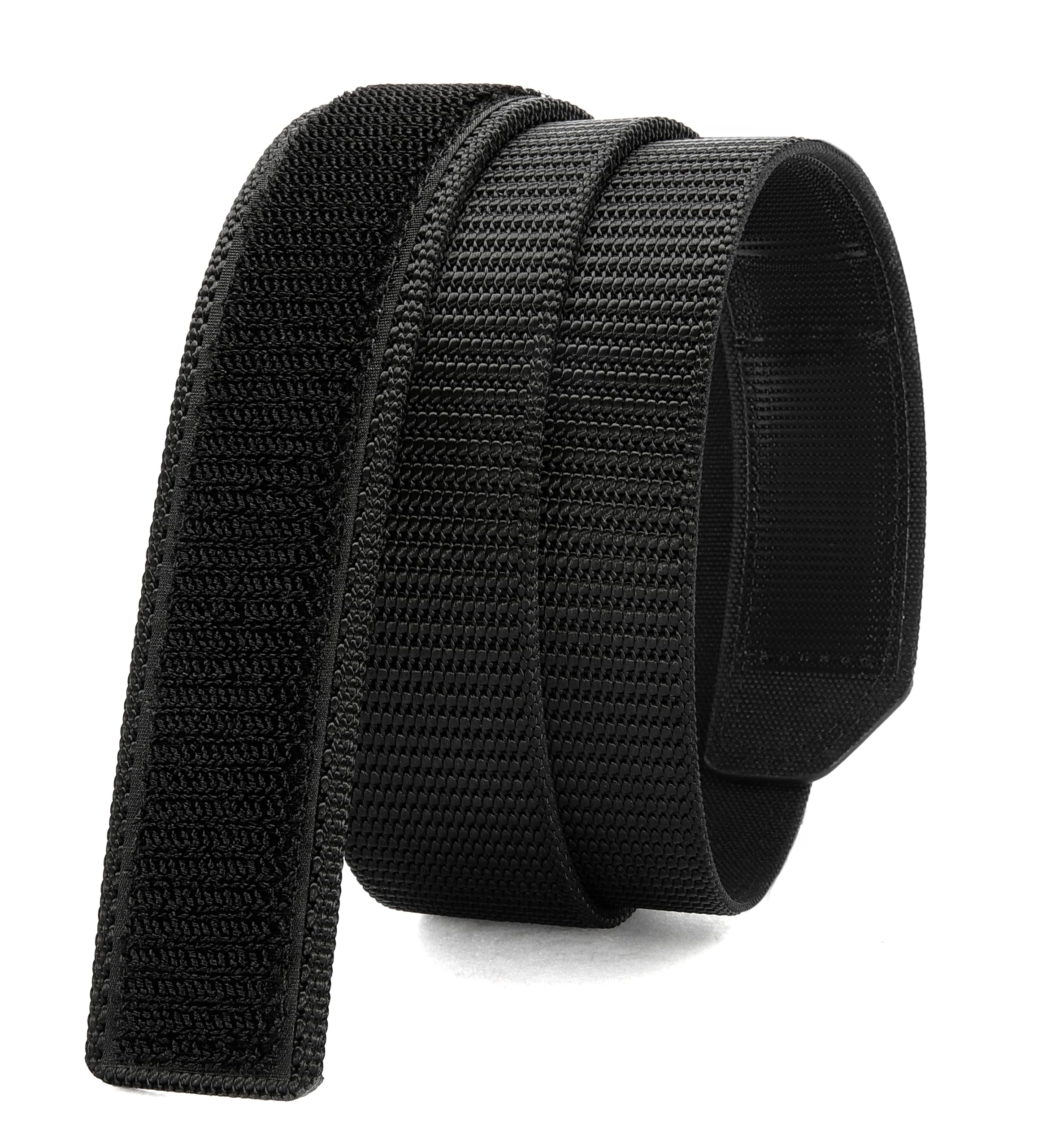 CHAOREN No Buckle Belts for Men, Nylon No Scratch Mechanic Belt 38mm