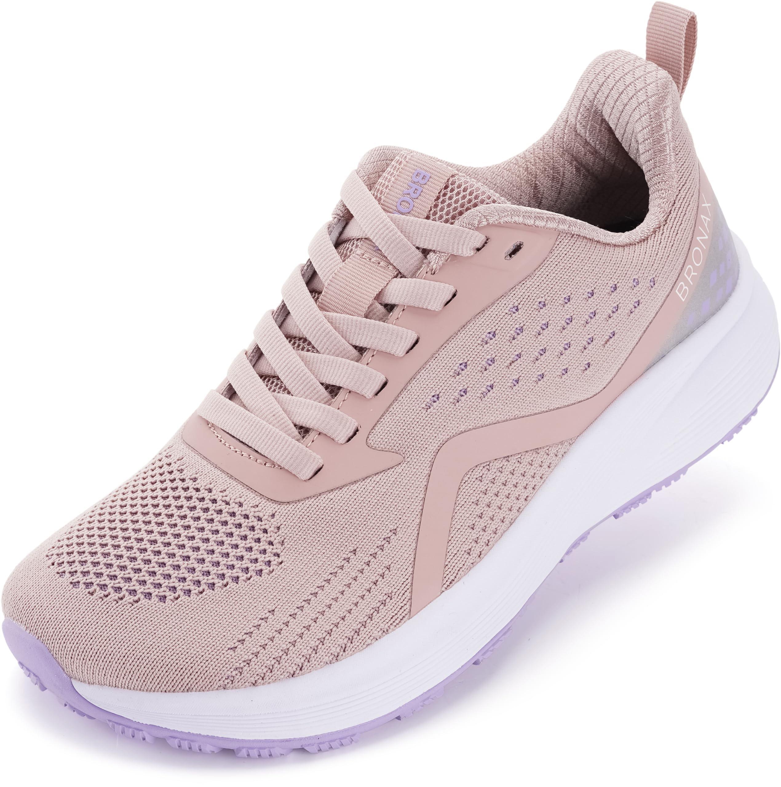 BRONAX Women's Wide Toe Box Road Running Shoes | Wide Athletic Tennis Sneakers w