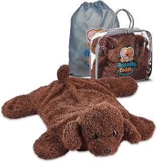 Weighted Stuffed Animals 5lb Lap Pad, Microwavable Sensory Blanket for Kids