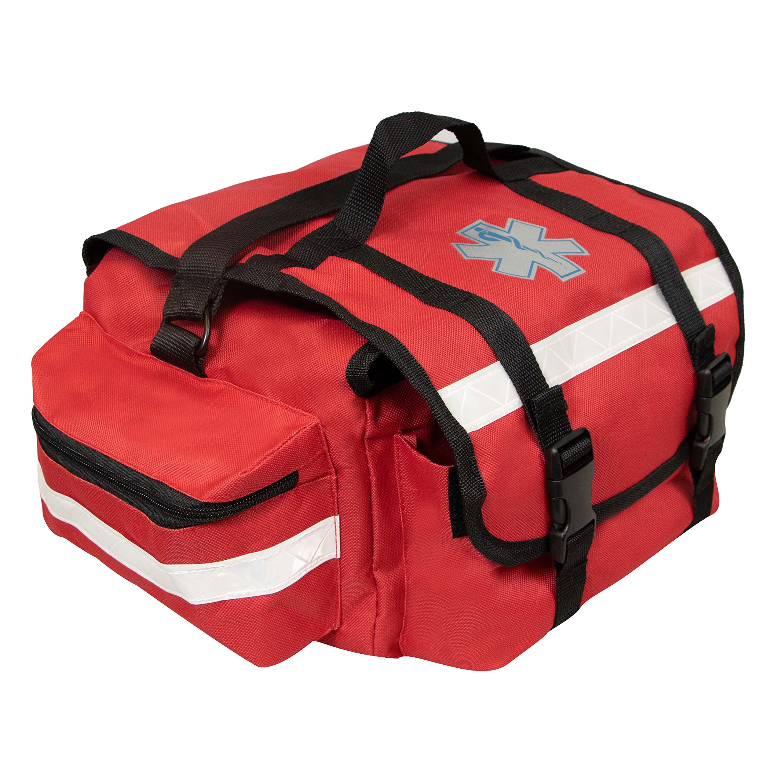 Primacare KB-RO74-R First Responder Bag for Trauma, 17”x9”x7”, Professional Mult