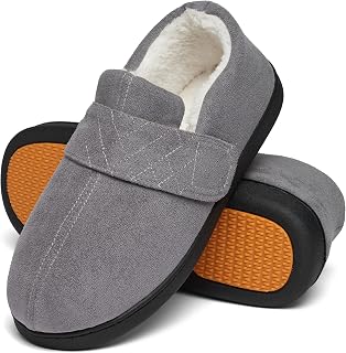 Mishansha Men's Winter House Slippers Warm Slippers Sizes 39-48