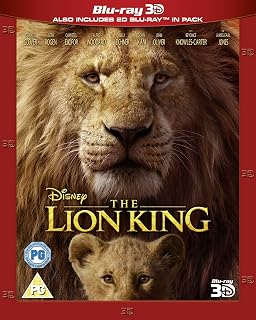 Disney's The Lion King [Blu-ray 3D] [2019] [Region Free]