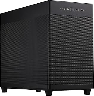 ASUS Prime AP201 Micro-ATX PC Case | Supports Radiators up to 360mm & Graphics Cards up to 338mm Long, 33-liter, Quasi-Filter Mesh Panels, Tool-Free Side Panels