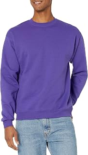 Hanes Sweatshirt, Ecosmart Fleece Crewneck Sweatshirt, Big & Tall Available, Single Or 2-Pack Men's Sweatshirt (Pack of 1)