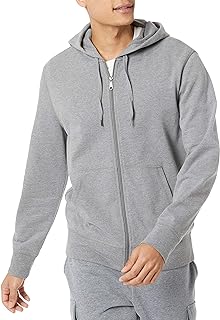 Amazon Essentials Men's Lightweight Standard Fit Full Zip Hoodie