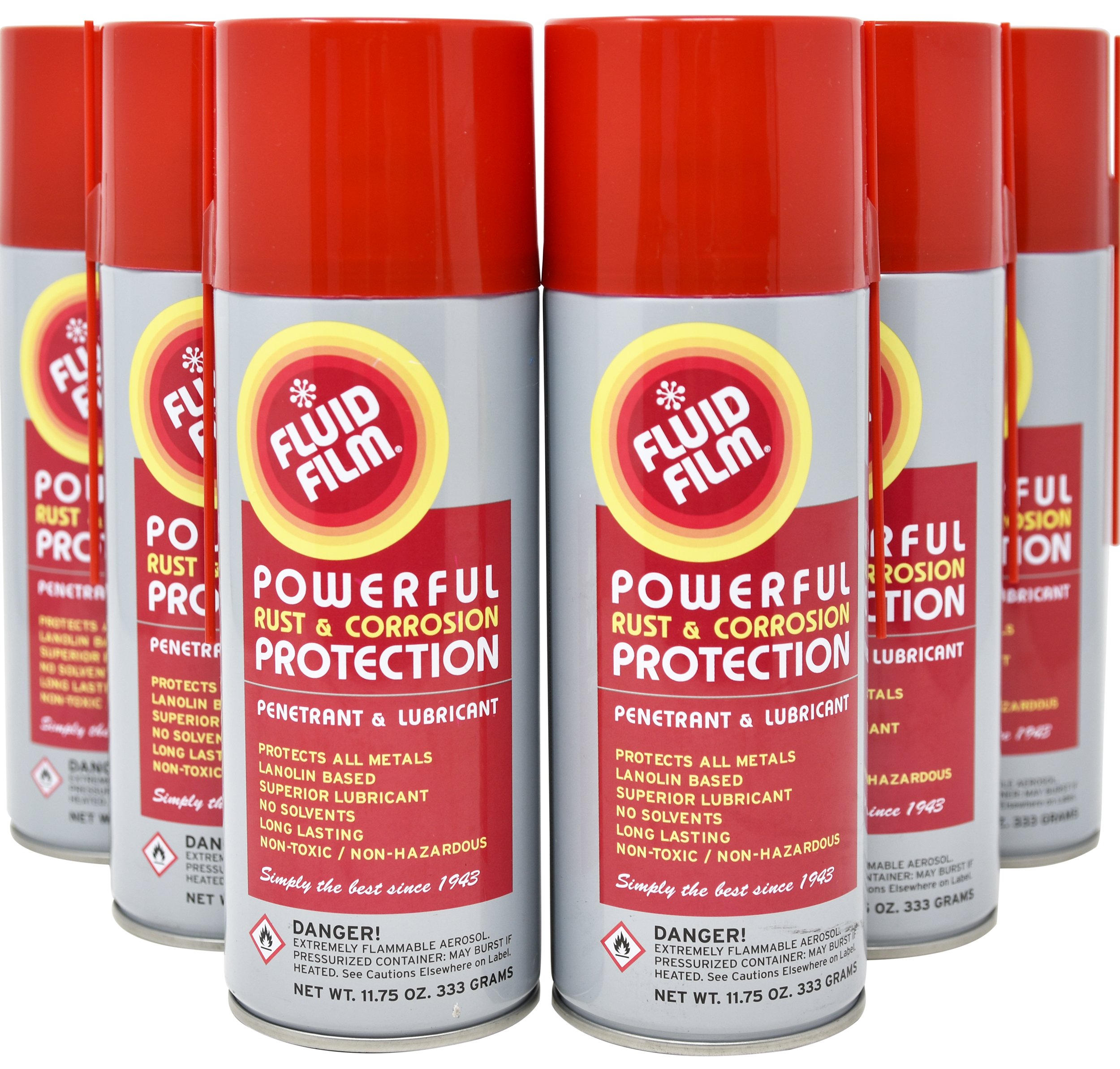 Fluid Film Rust &amp; Corrosion Protection, Metal Surface Penetrant &amp; Lubric