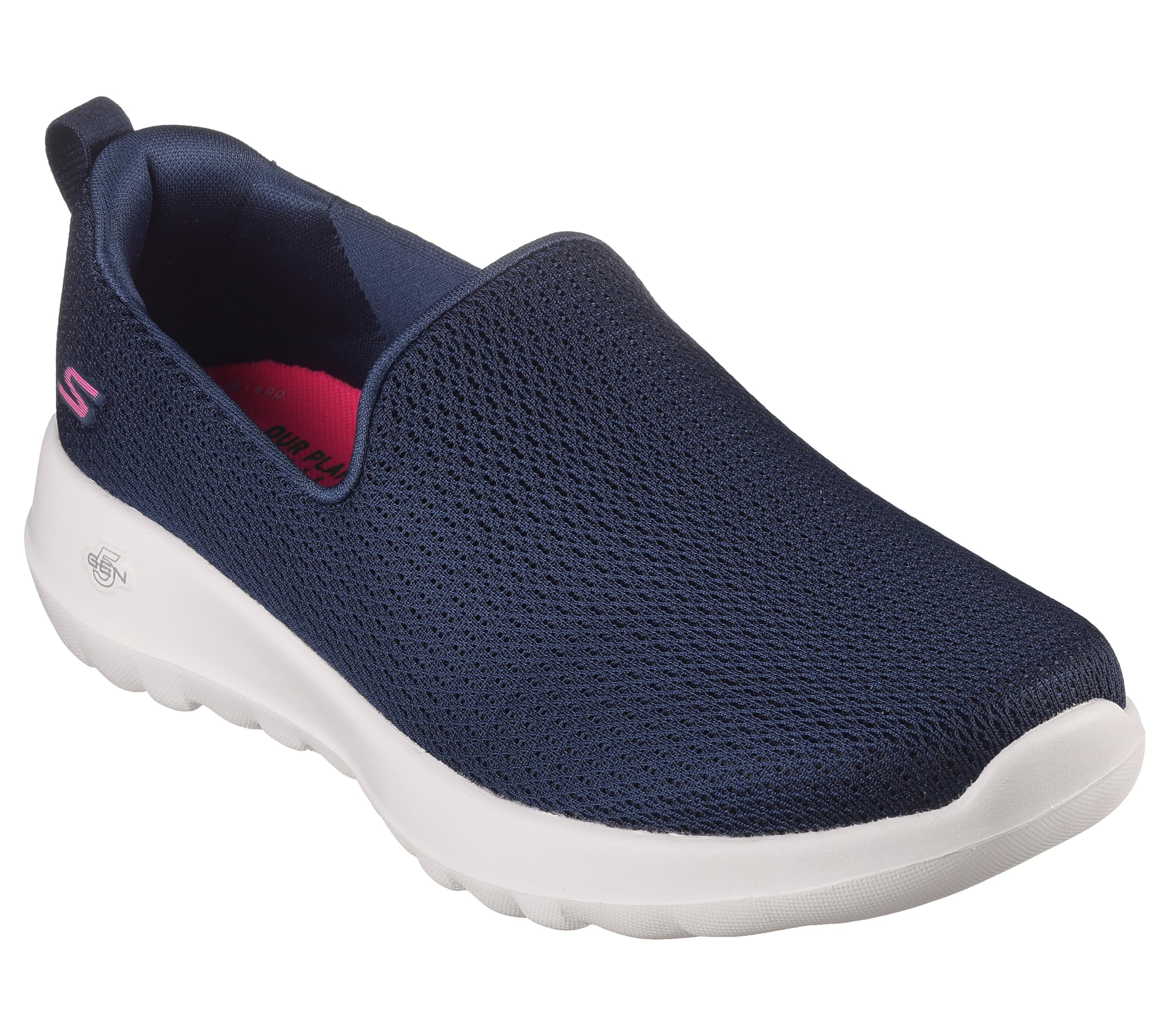 Skechers Performance Go-Walk 124637 Aurora Navy White Slip-On for Women in Blue 