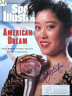 Yamaguchi, Kristi 3/2/92 autographed magazine