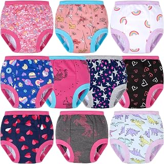 BIG ELEPHANT Toddler Potty Training Underwear, Cotton Training Pants