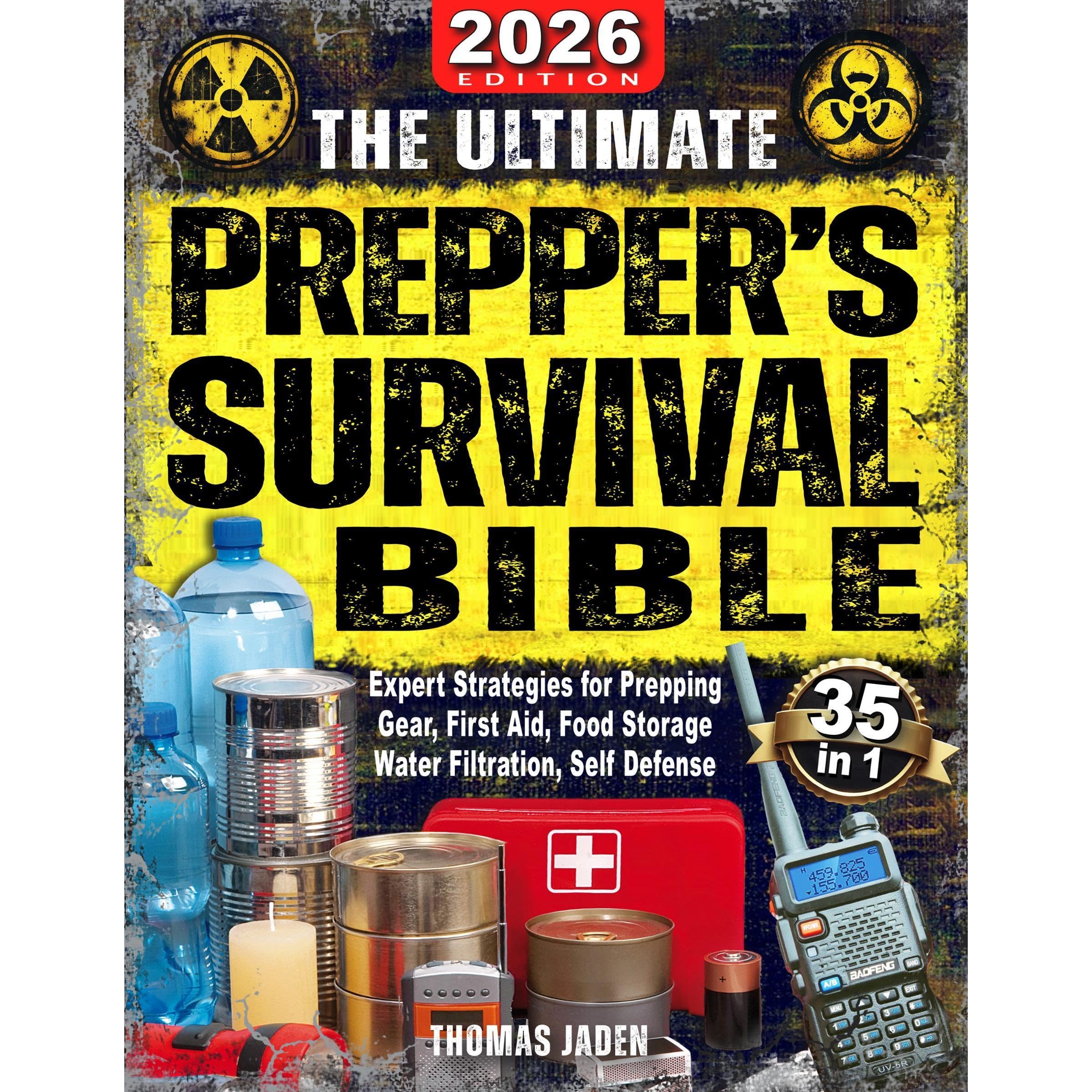 The Ultimate Prepper's Survival Bible: 35 in 1: The Definitive Guide to Sur