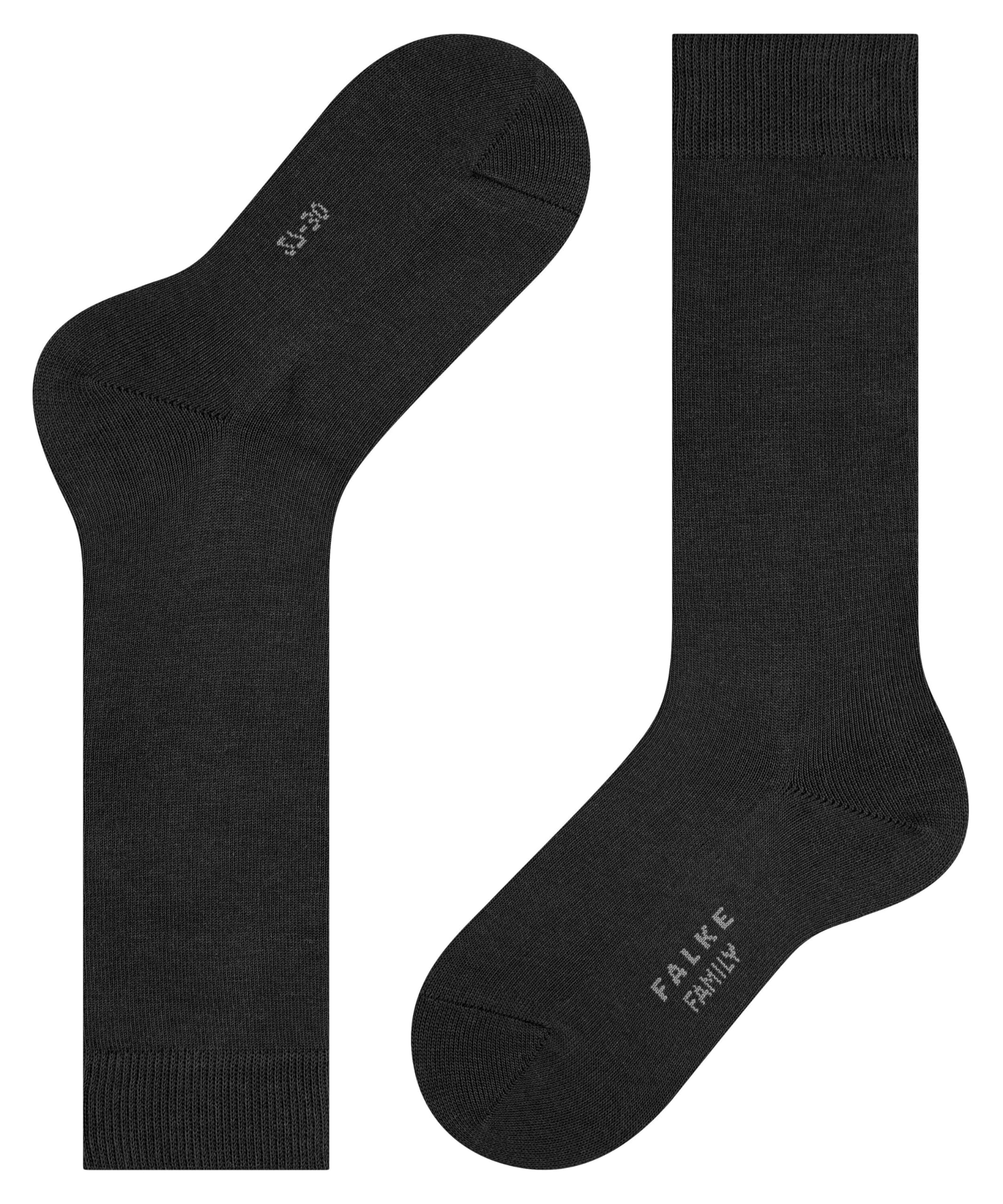 FALKE Unisex Children's Family Knee Socks Breathable Sustainable Organic Cotton 