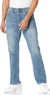 Amazon Essentials Mens Bootcut Straight Fit Jeans - Running Colours