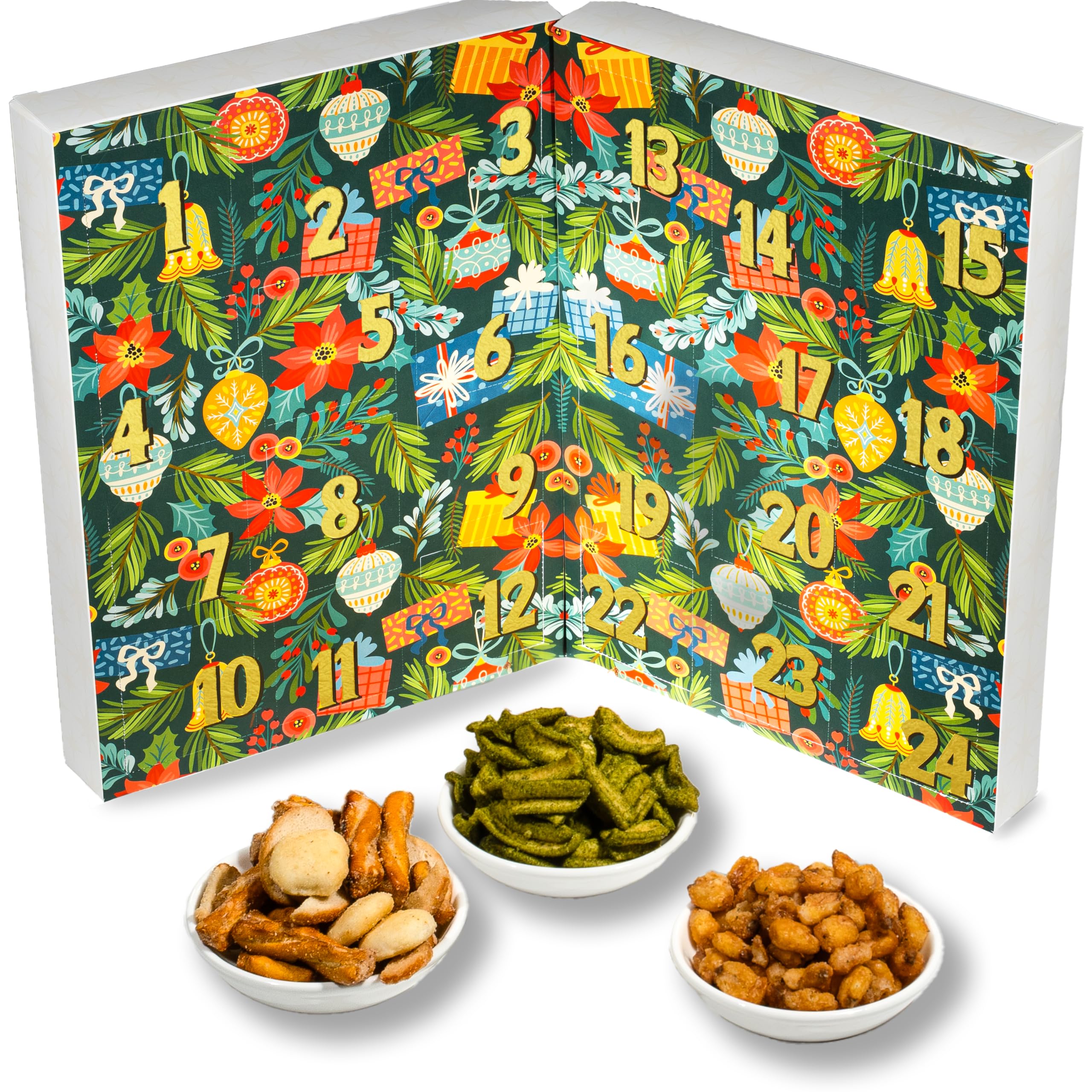 Advent Calendar 2026 for Adults - 24 Different Food Snacks in Unique and Interes