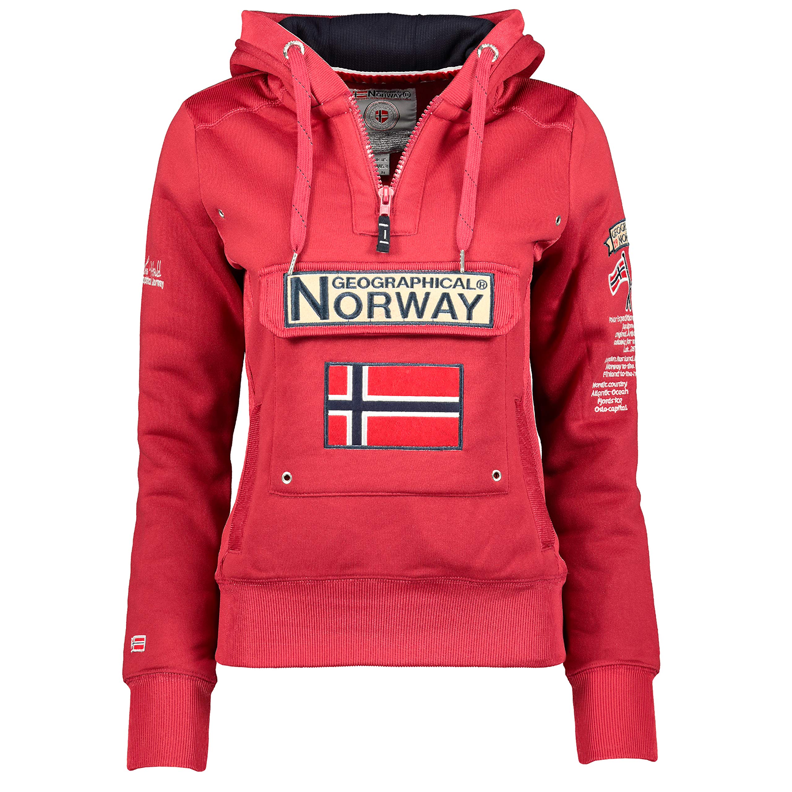 Geographical Norway Gymclass Lady - Women's Hooded Sweatshirt Kangaroo Pockets -