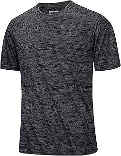 MAGCOMSEN Men's T-shirts Short Sleeve Quick Dry Lightweight for Gym Training Running Sports Breathable Fitness Clothing
