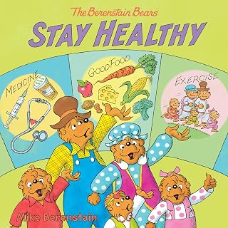 The Berenstain Bears Stay Healthy: Brother, Sister, and Honey Bear sing and dance through Bear Country, learning tooth-brushing, germs, and food pyramid basics.