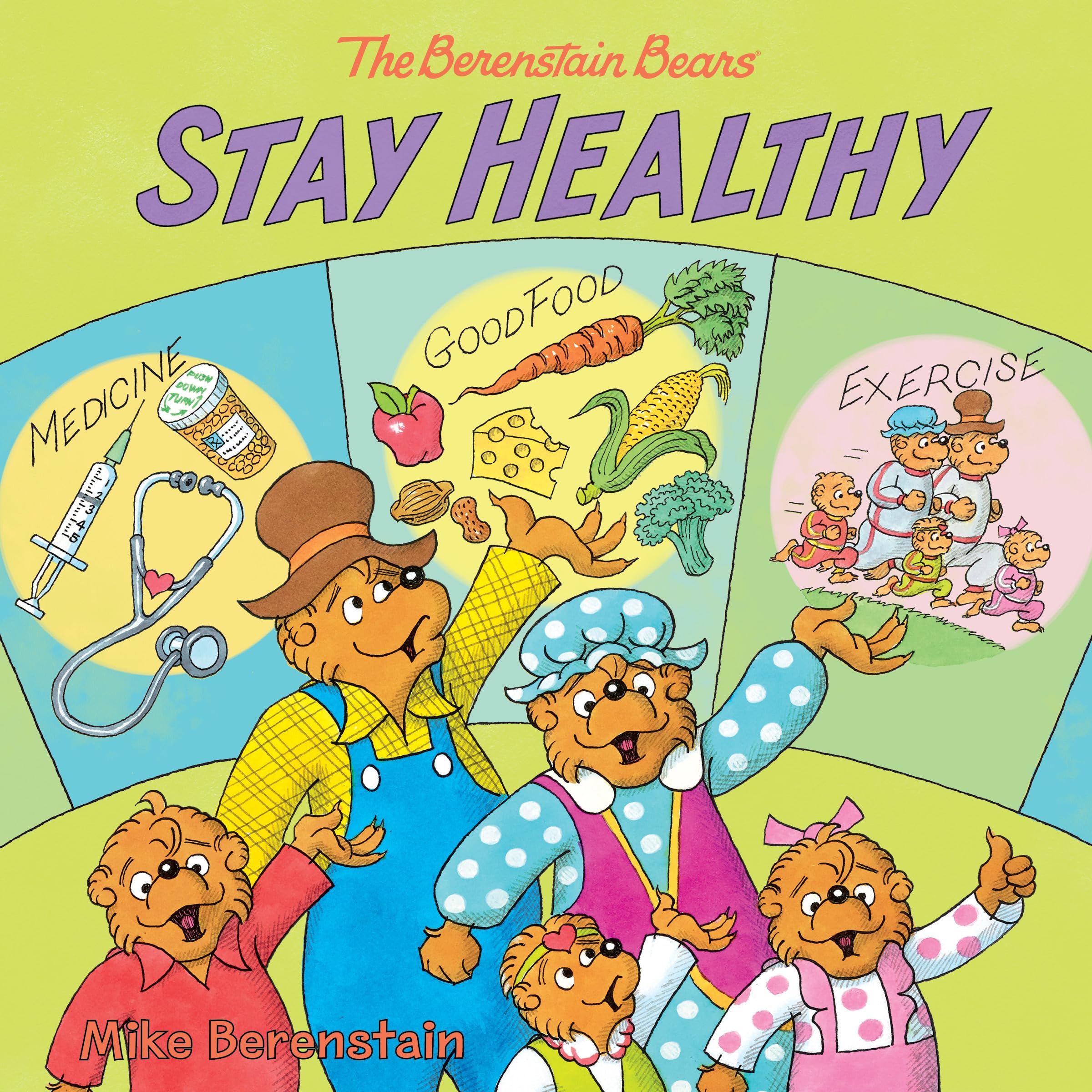 The Berenstain Bears Stay Healthy: Brother, Sister, and Honey Bear sing and danc