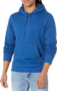 Amazon Essentials Men's Hooded Sweatshirt (Available in Plus Sizes and Long Lengths)