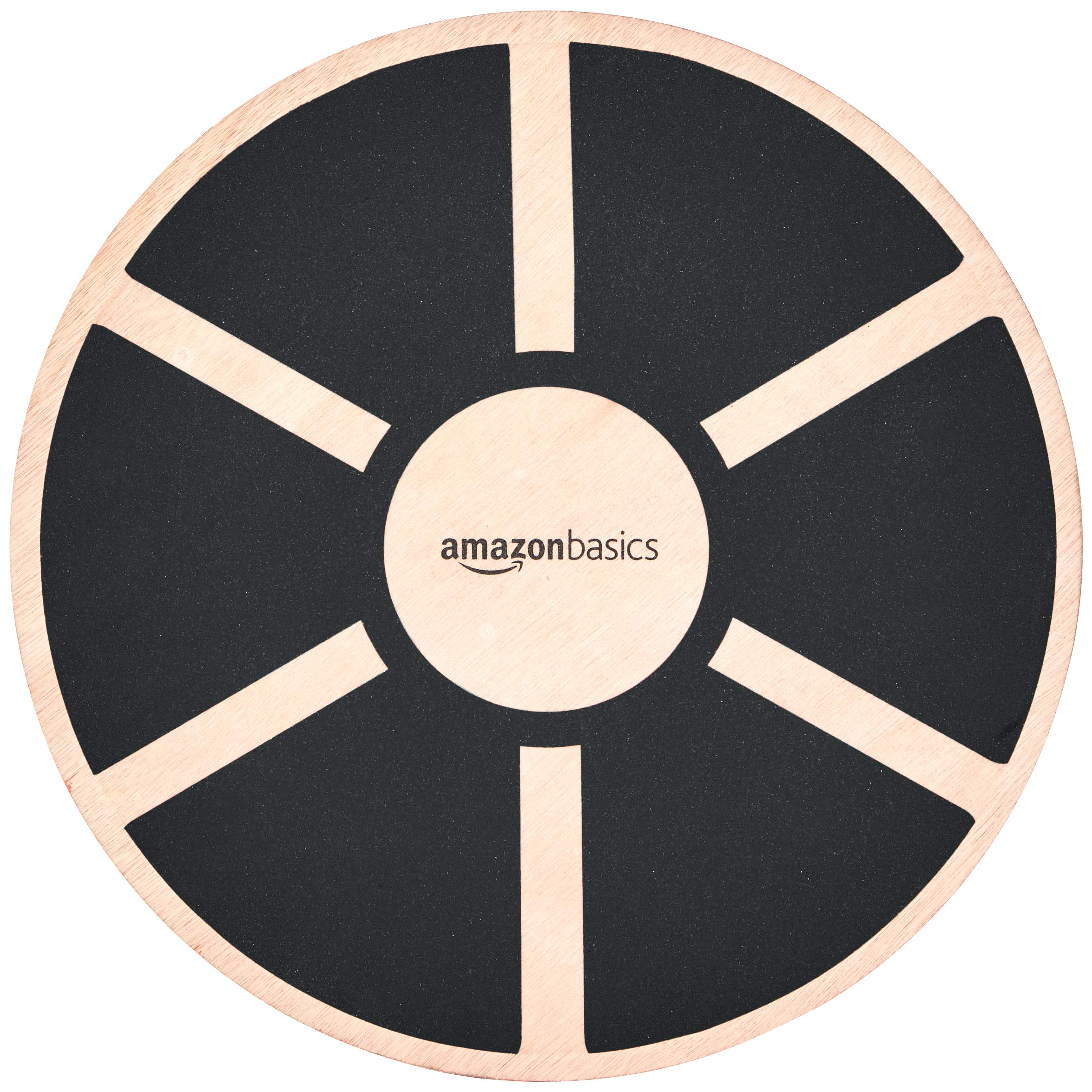 Amazon Basics Wood Wobble Balance Trainer Board, Slip Resistant, for Exercise an
