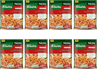 Knorr Marinara Pasta Sides 4.4 oz, Quick Easy Meal, Side Dish, 8PK | Quick side dish for weeknight meals and easy meal prep; no artificial flavors or preservatives; Marinara.